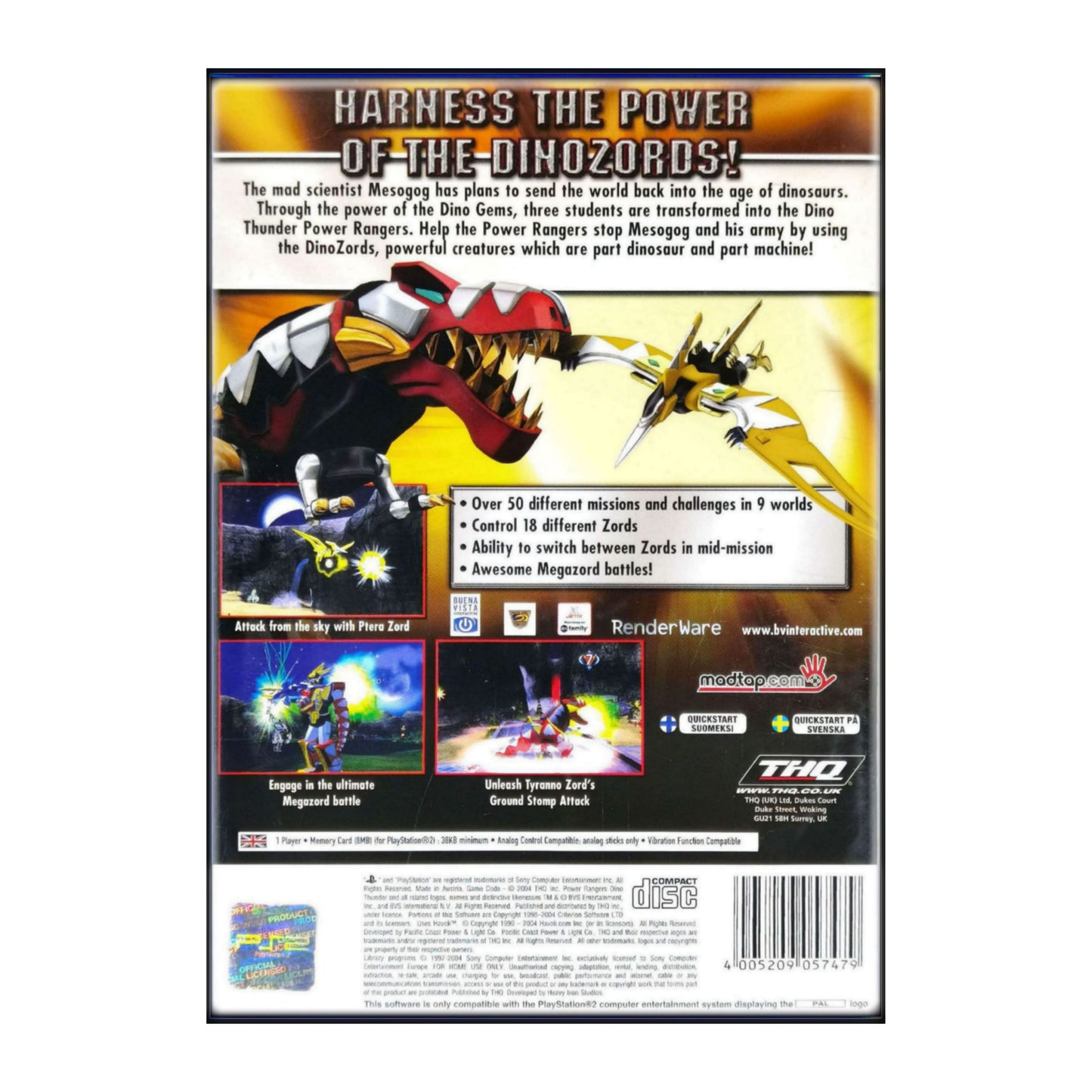 Power Rangers: Dino Thunder