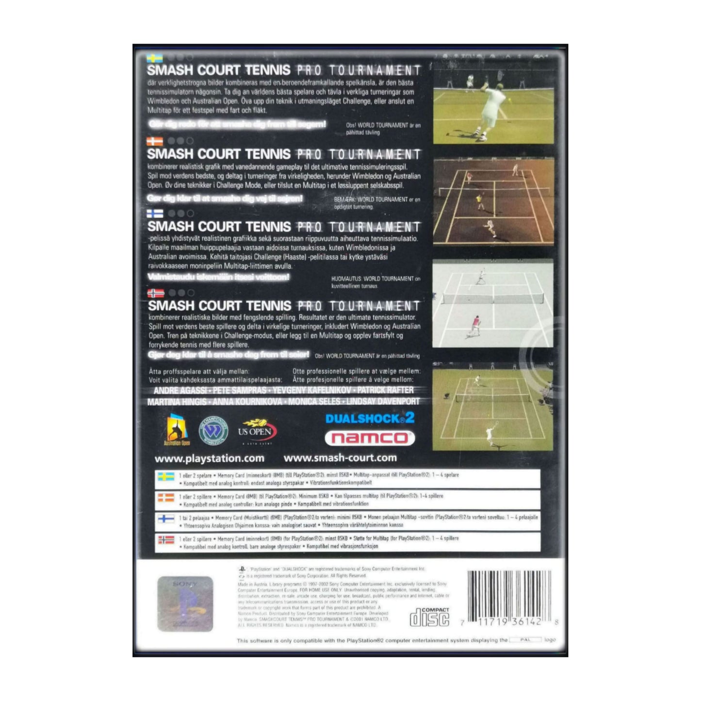 Smash Court Tennis Pro Tournament