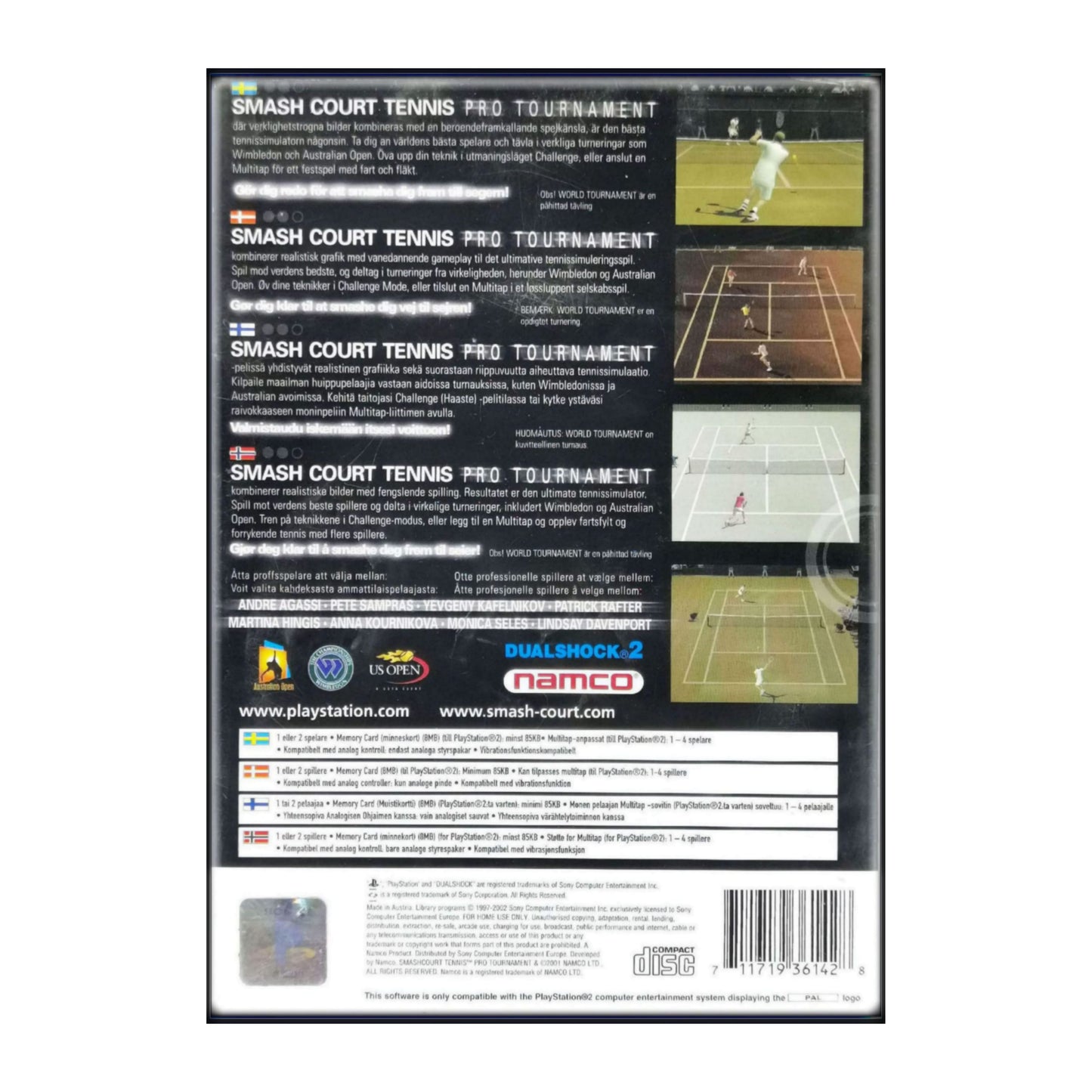Smash Court Tennis Pro Tournament