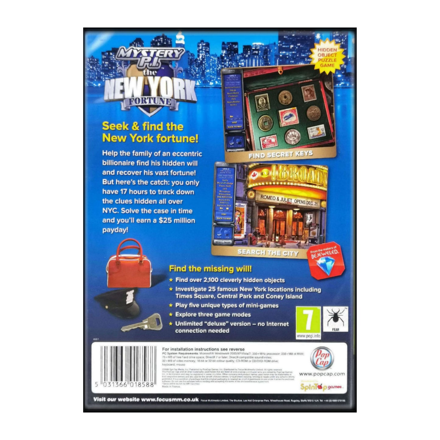 Mystery PI: The New York Fortune