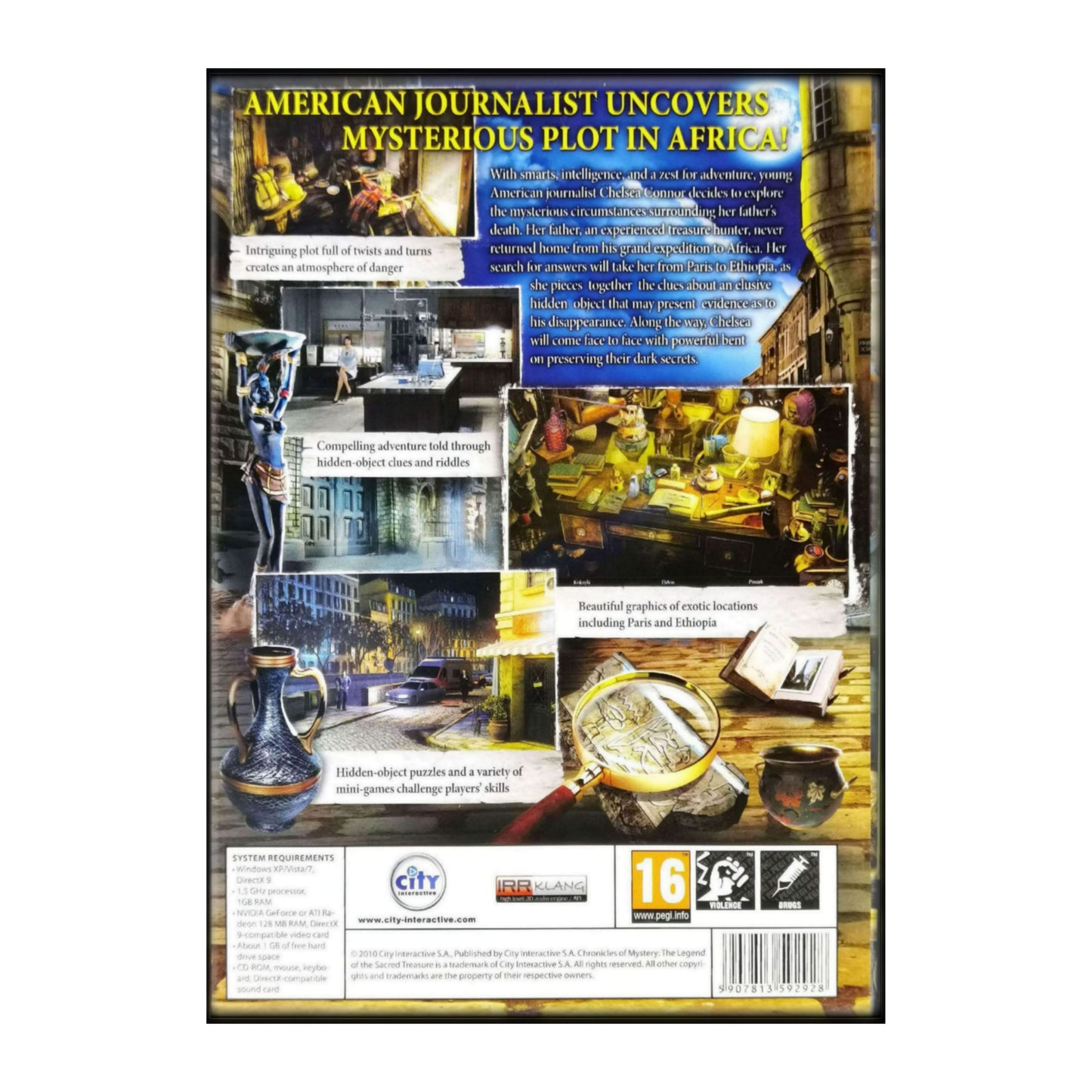 Chronicles Of Mystery: The Legend Of The Sacred Treasure