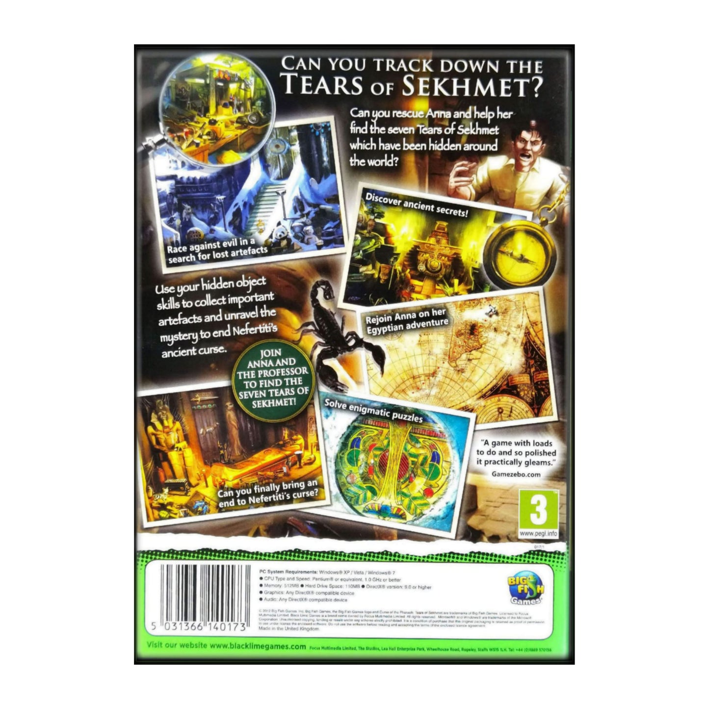 Curse Of The Pharaoh: Tears Of Sekhmet