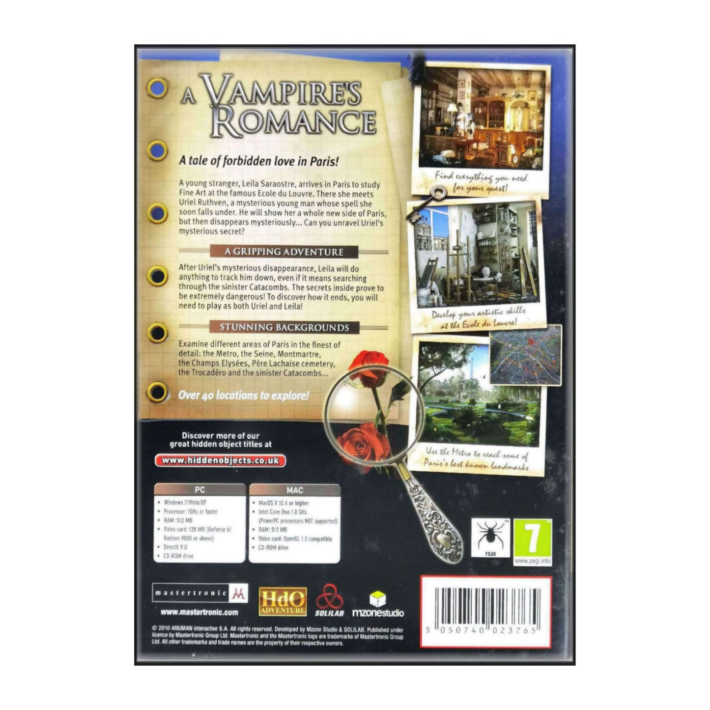 A Vampire's Romance: Paris Stories