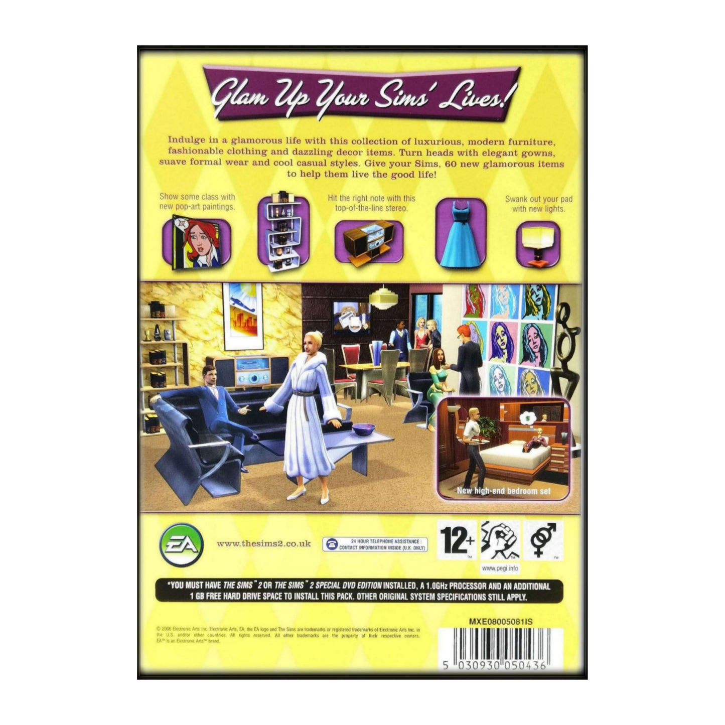 The Sims 2 Glamour Life Stuff