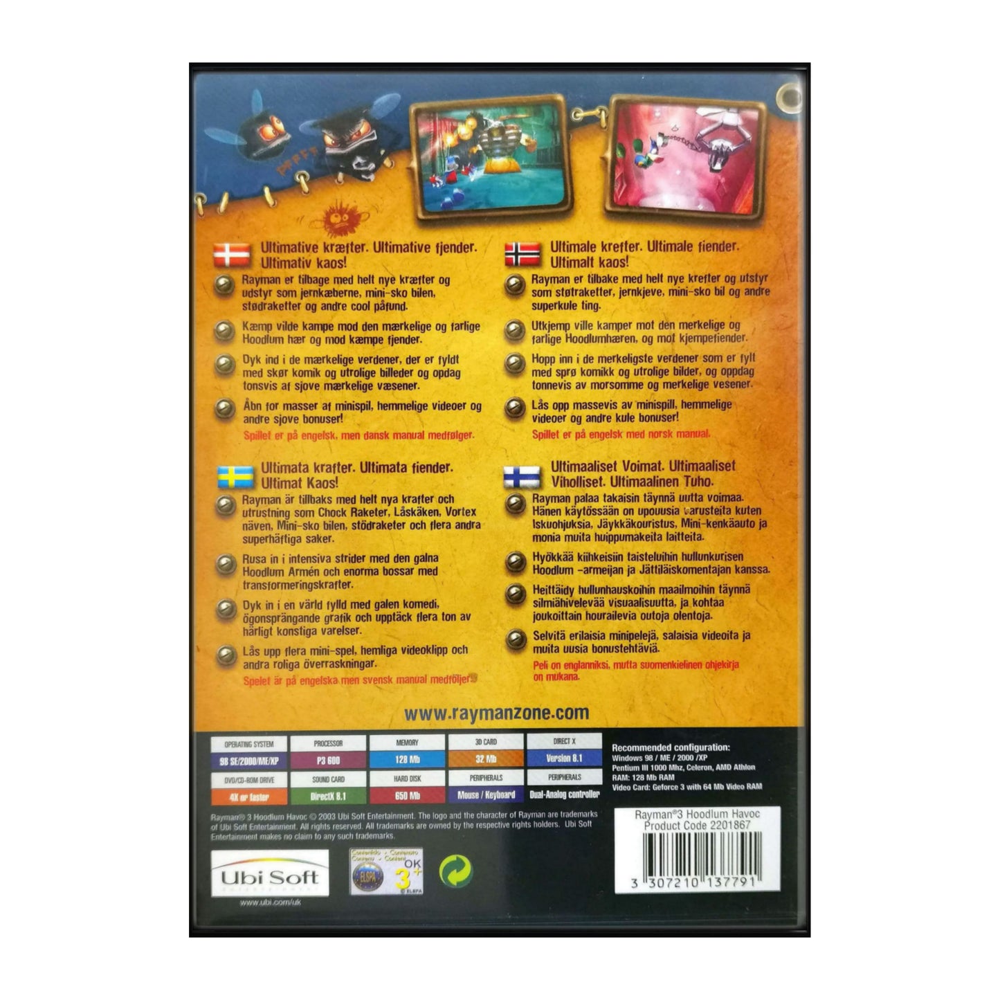 Rayman 3 Hoodlum Havoc