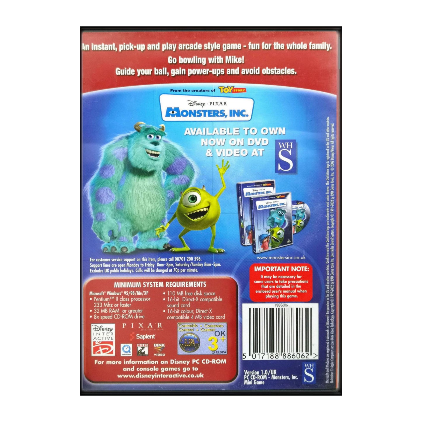 Monsters Inc: Scream Alley