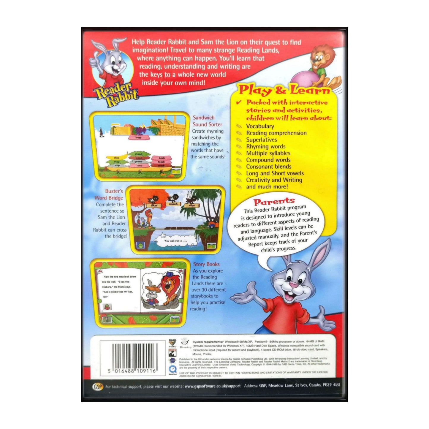 Reader Rabbit: Reading