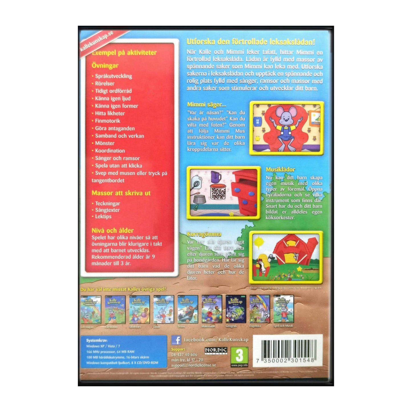 Reader Rabbit | Kalle Kunskap 2 Leksakslådan