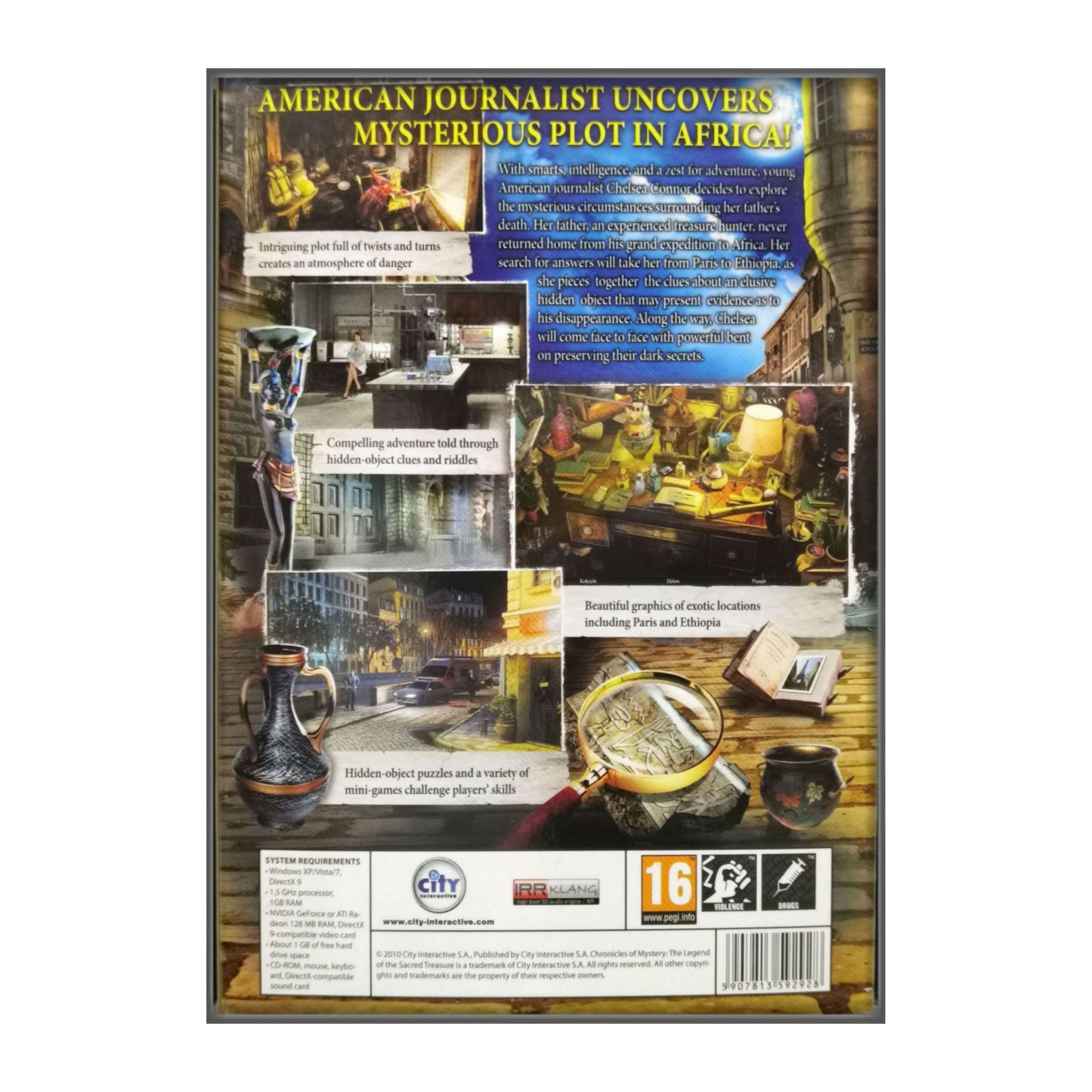 Chronicles Of Mystery: The Legend Of The Sacred Treasure