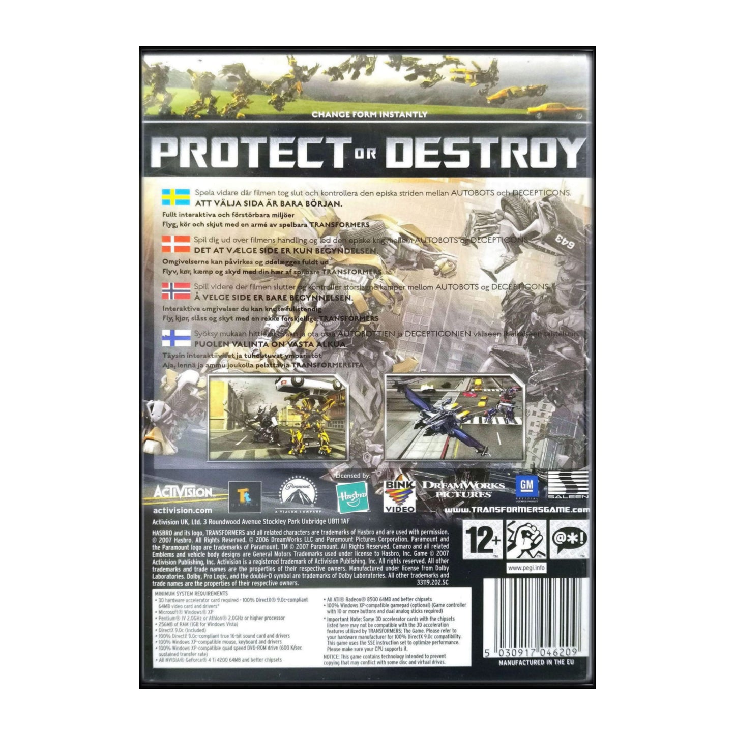Transformers: The Game