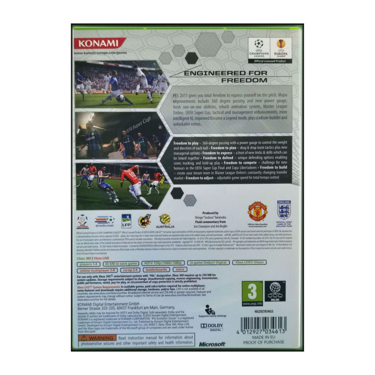 Pro Evolution Soccer 2011 | PES 2011