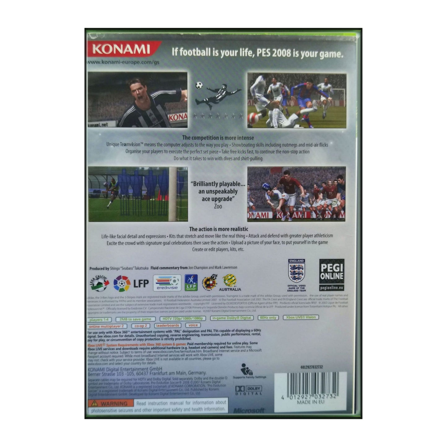 Pro Evolution Soccer 2008 | PES 2008