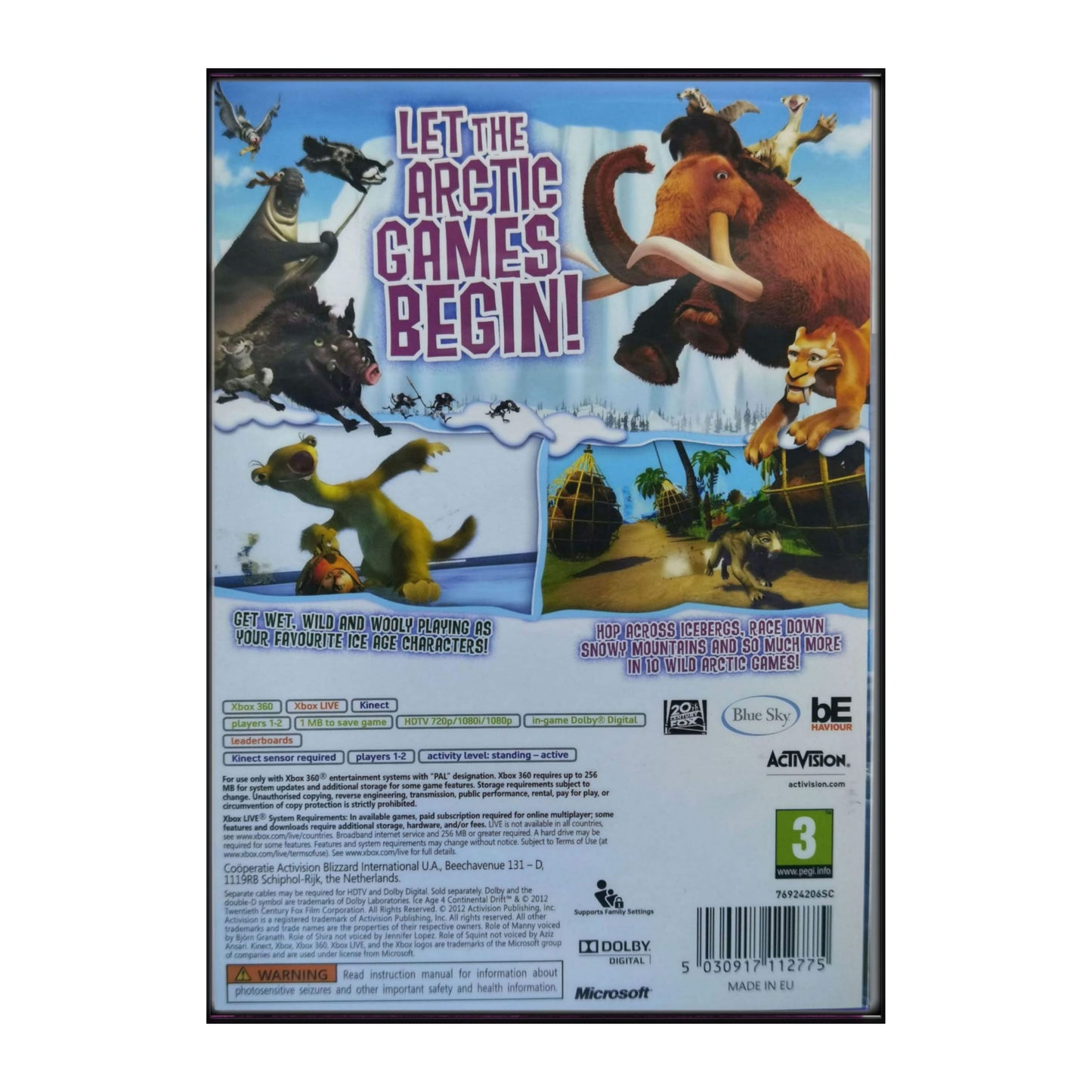 Ice Age 4 Continental Drift: Arctic Games