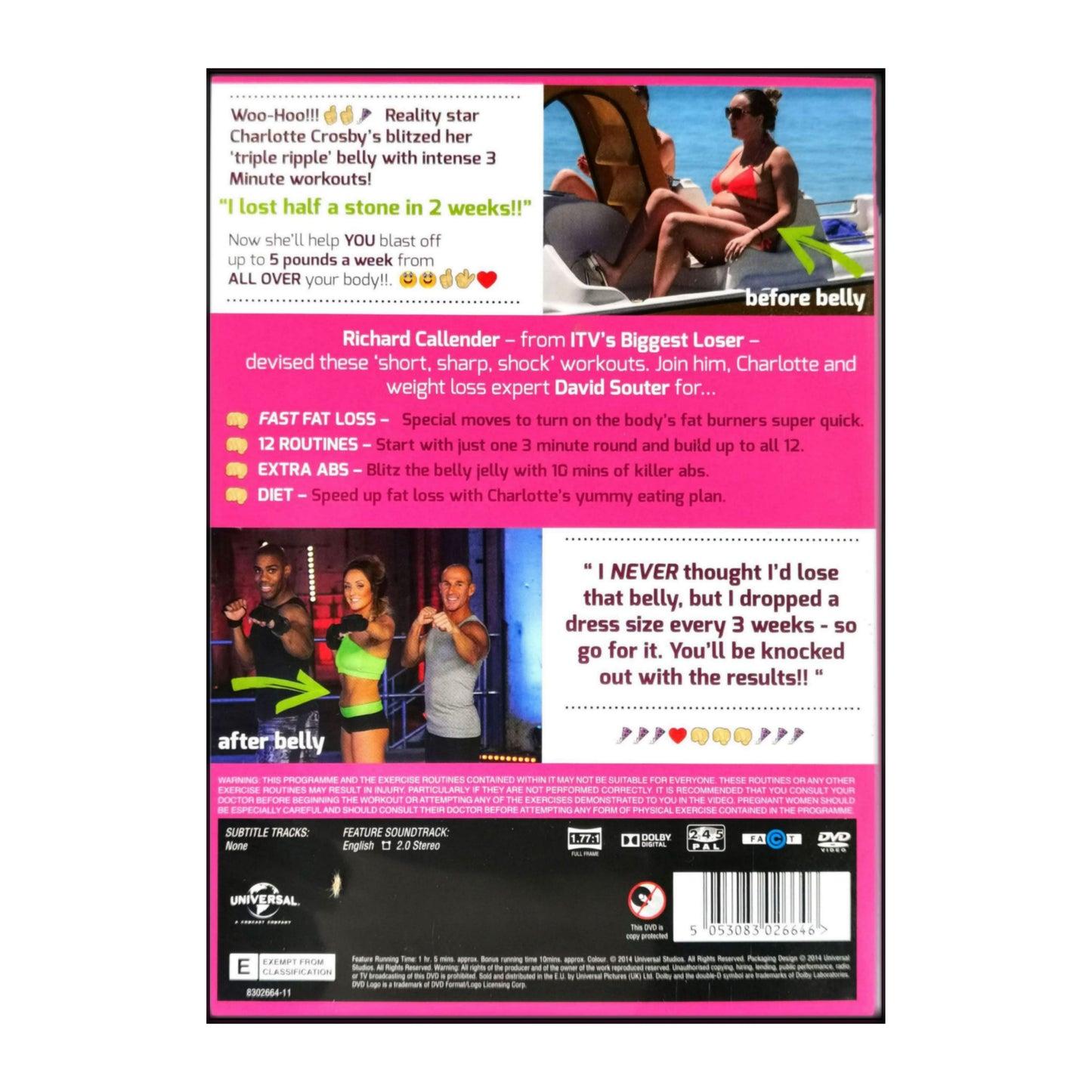 Charlotte Crosby: 3 Minutes Belly Blitz