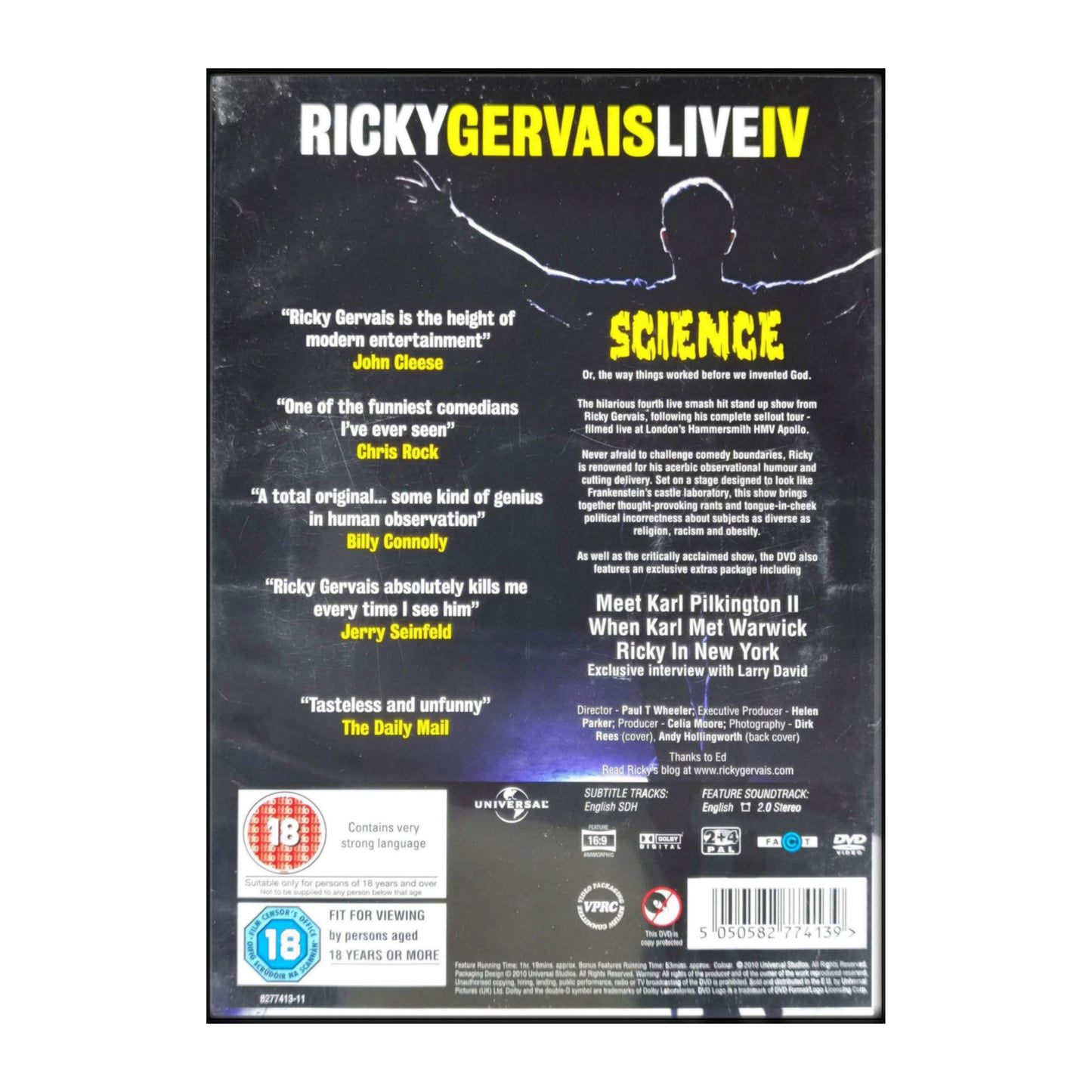 Ricky Gervais: Live 4 Science