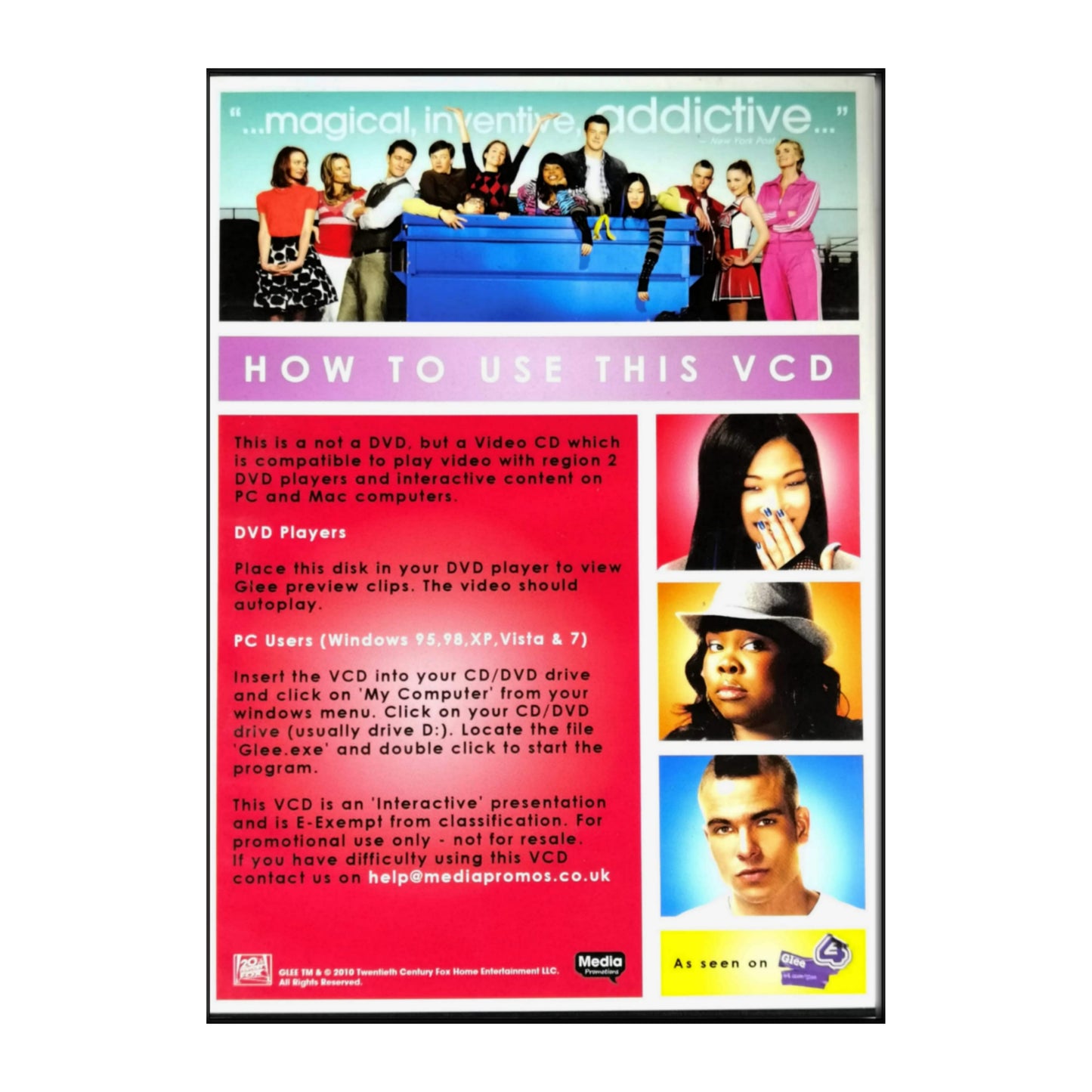 Glee: Special Bonus VCD