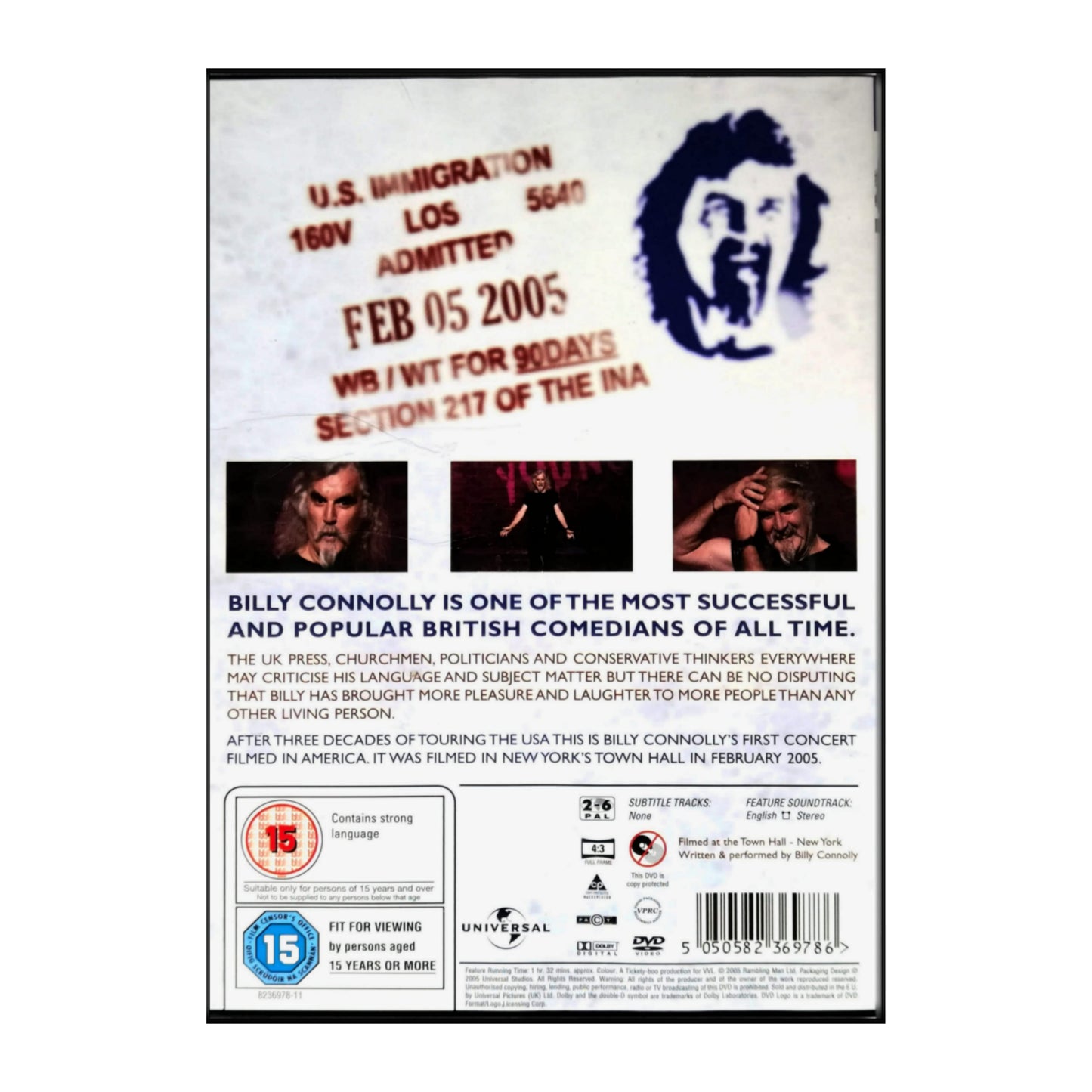 Billy Connolly: Live In New York