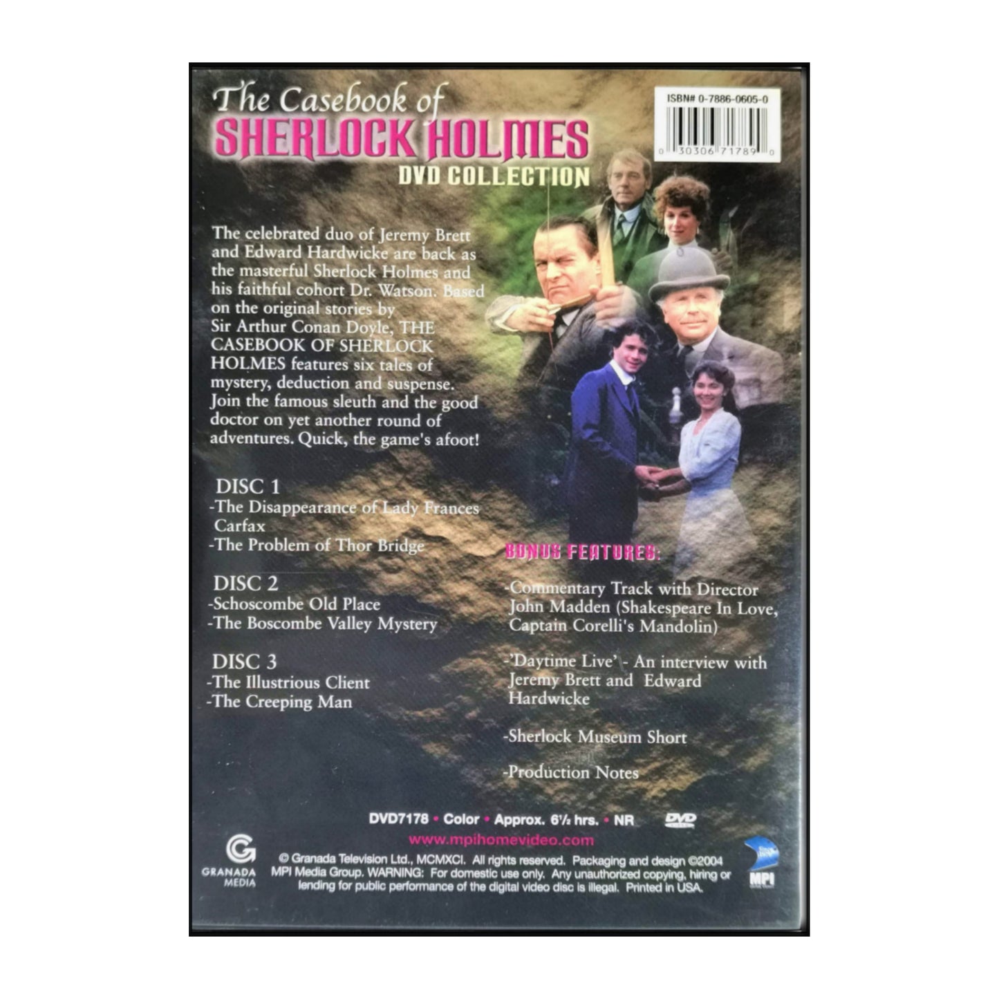 Sherlock Holmes: The Casebook Of