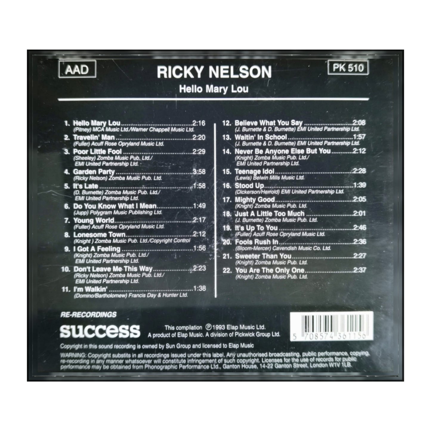 Ricky Nelson: Hello Mary Lou