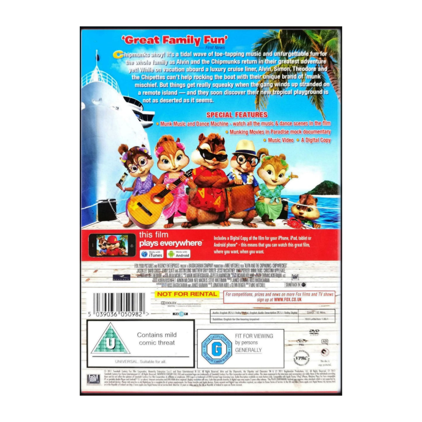 Alvin And The Chipmunks: Chipwrecked