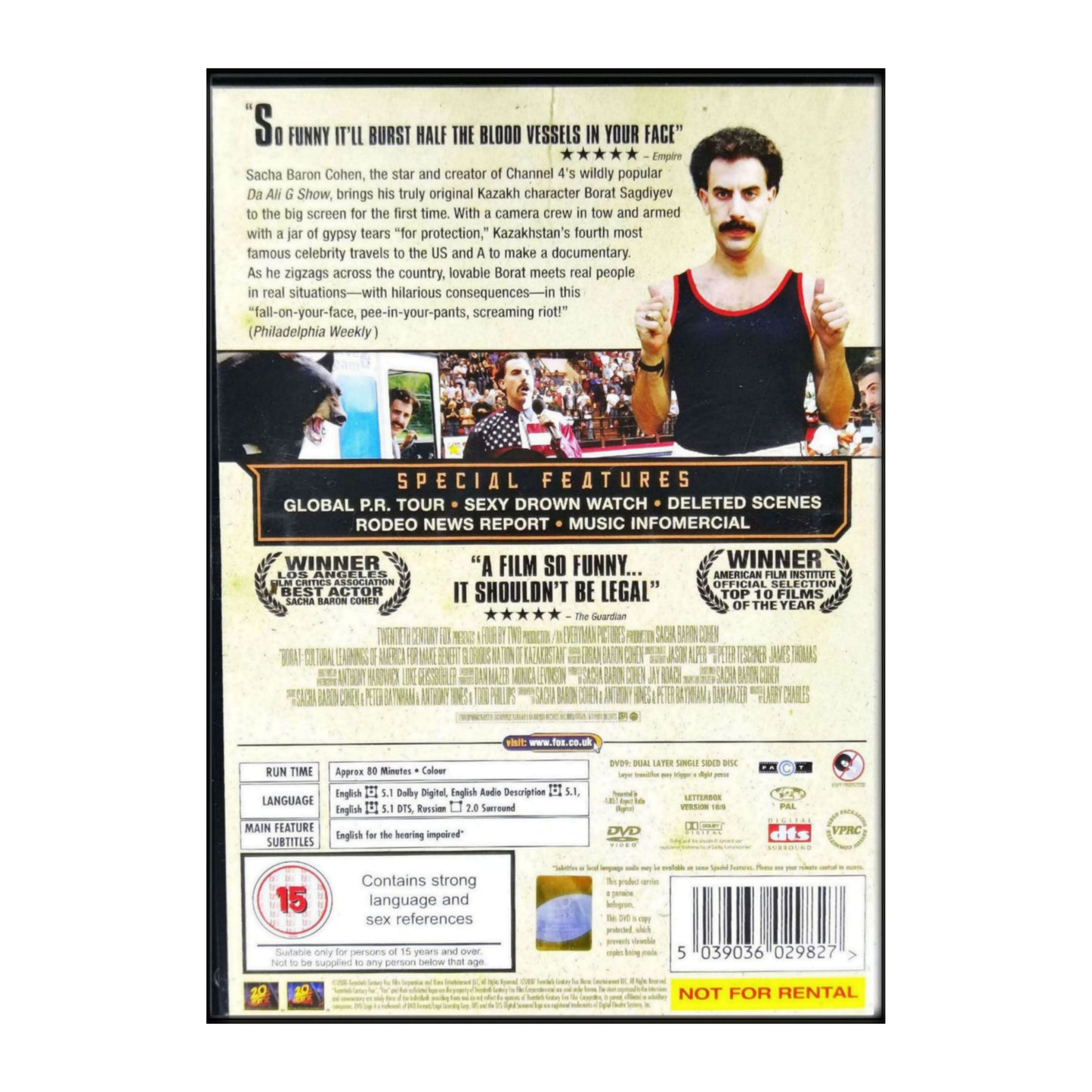 Borat: Cultural Learnings Of America For Make Benefit Glorious Nation Of Kazakhstan