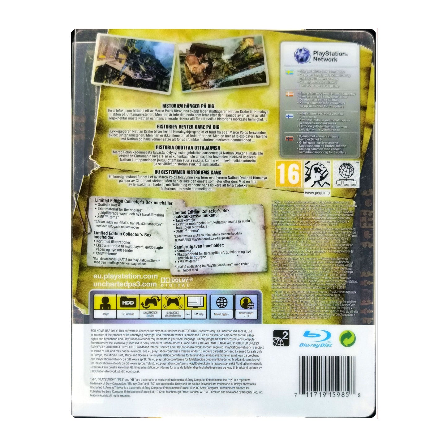 Uncharted 2 Among Thieves