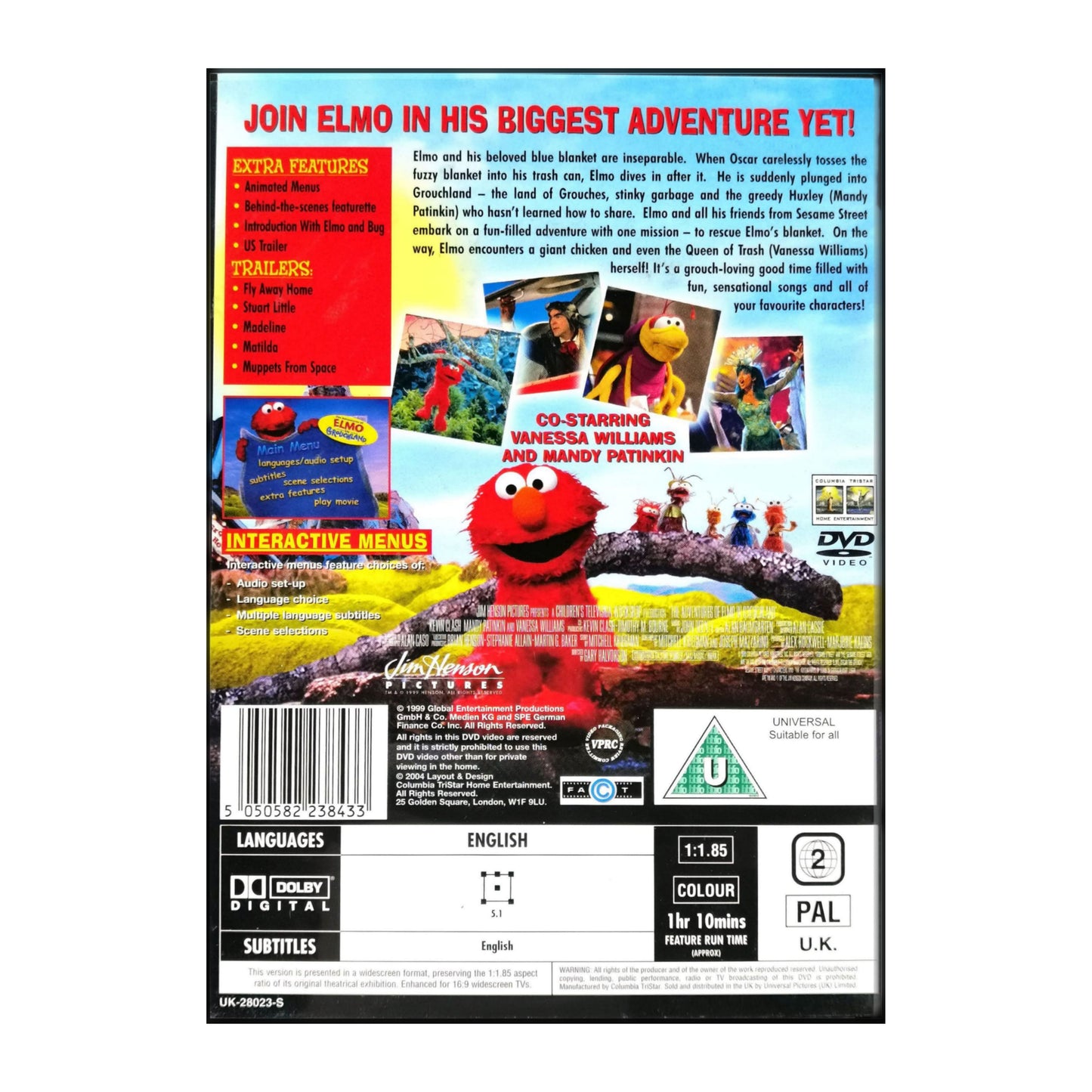 Sesame Street: The Adventures Of Elmo In Grouchland