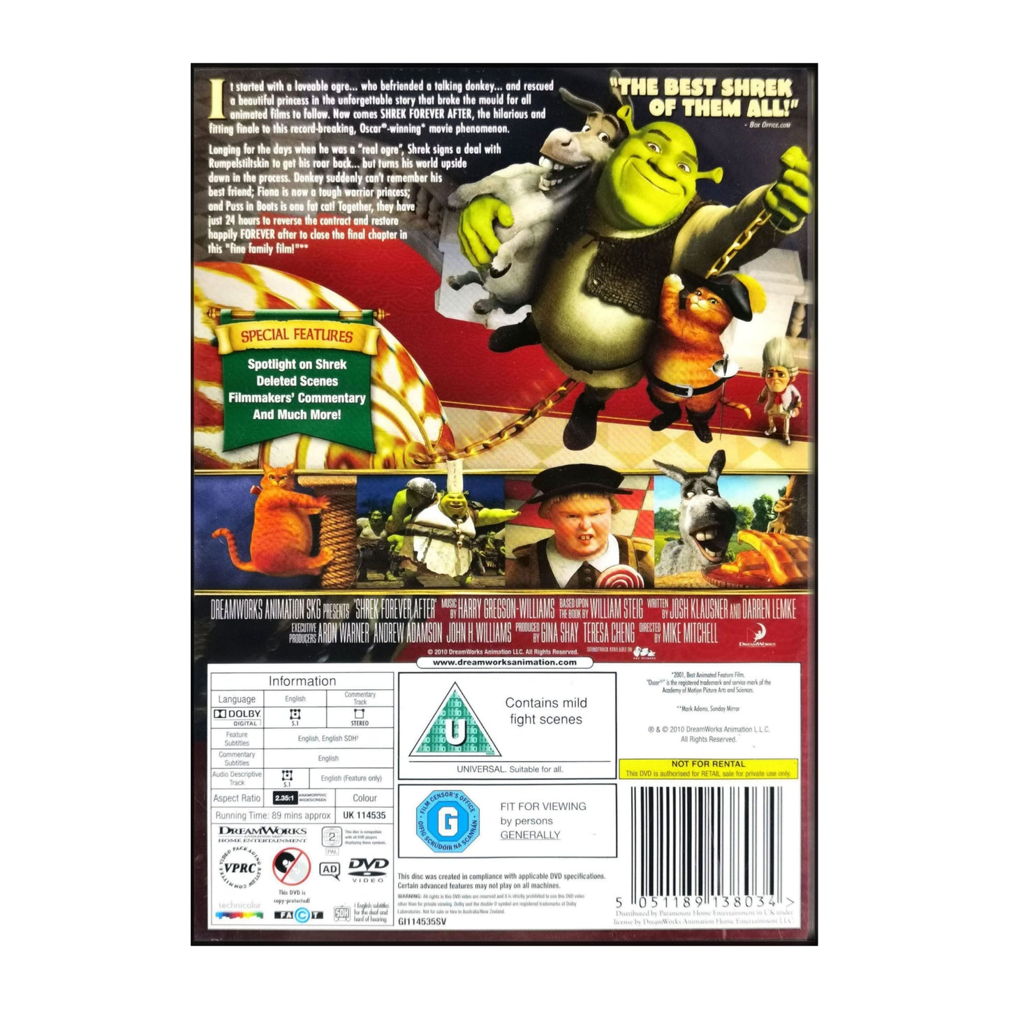 Shrek Forever After The Final Chapter