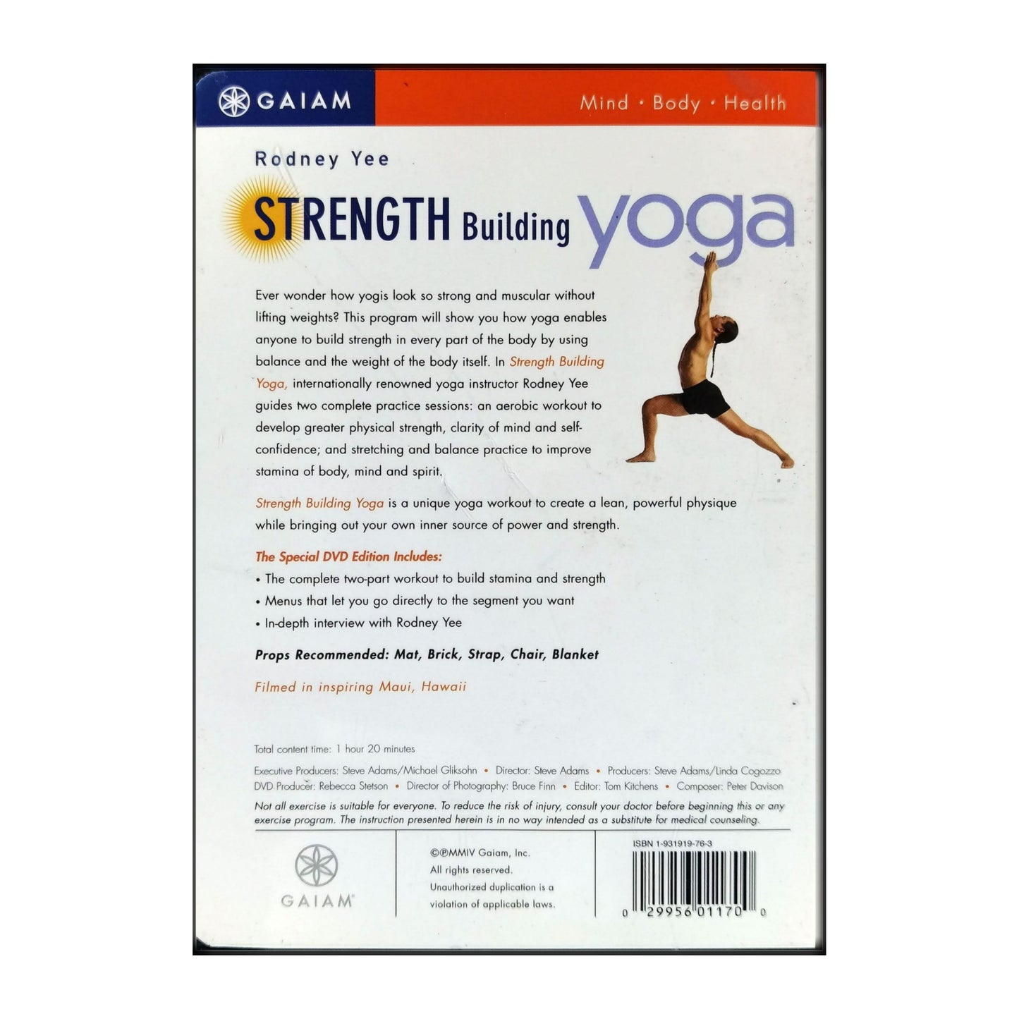 Rodney Yee: Strength Building Yoga