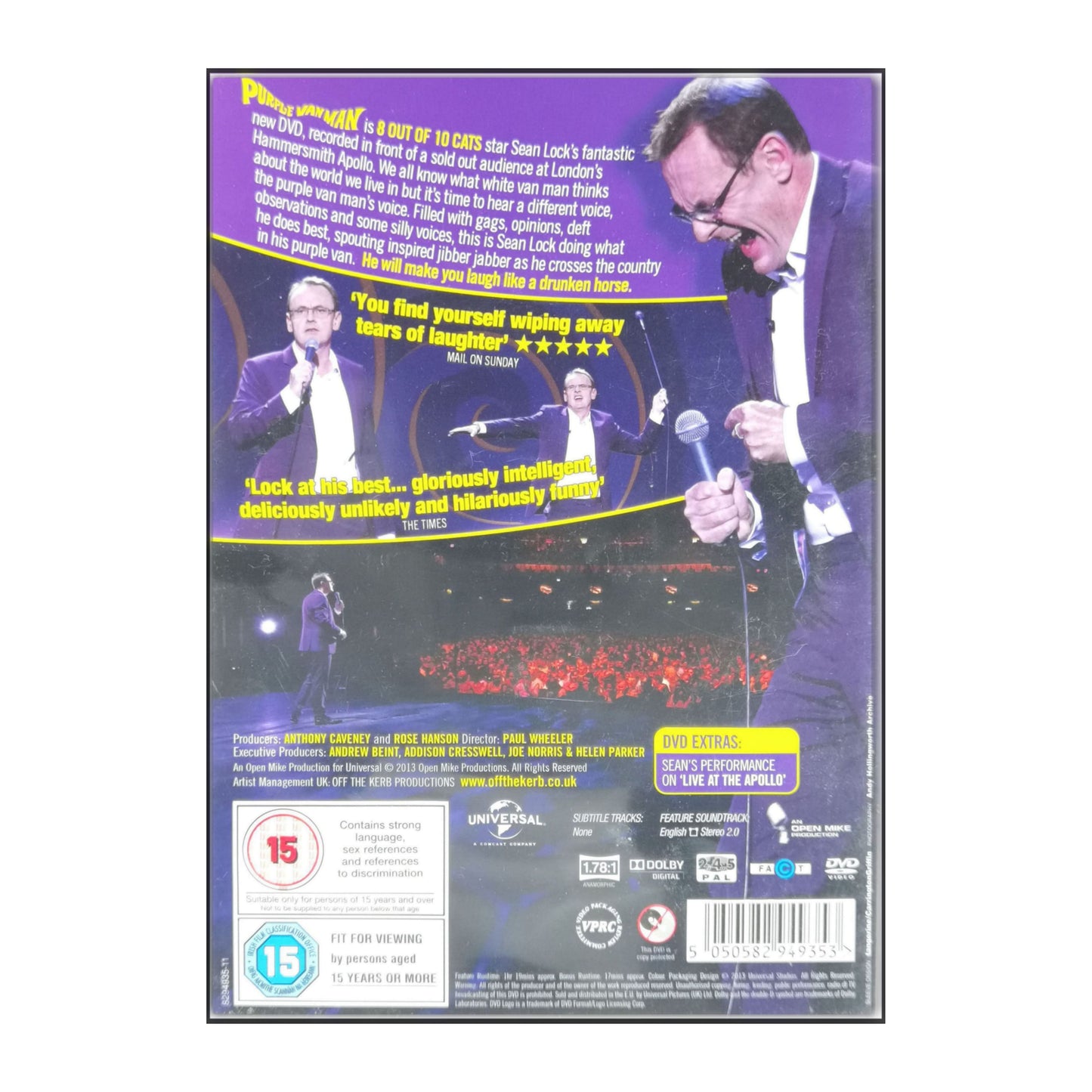 Sean Lock: Live 2013 Purple Van Man