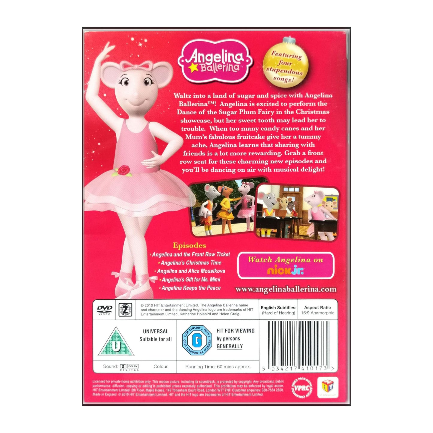 Angelina Ballerina: The Nutcracker Sweet