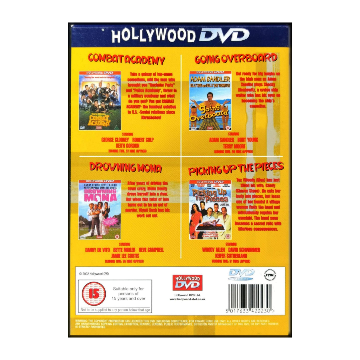 Hollywood DVD Comedy
