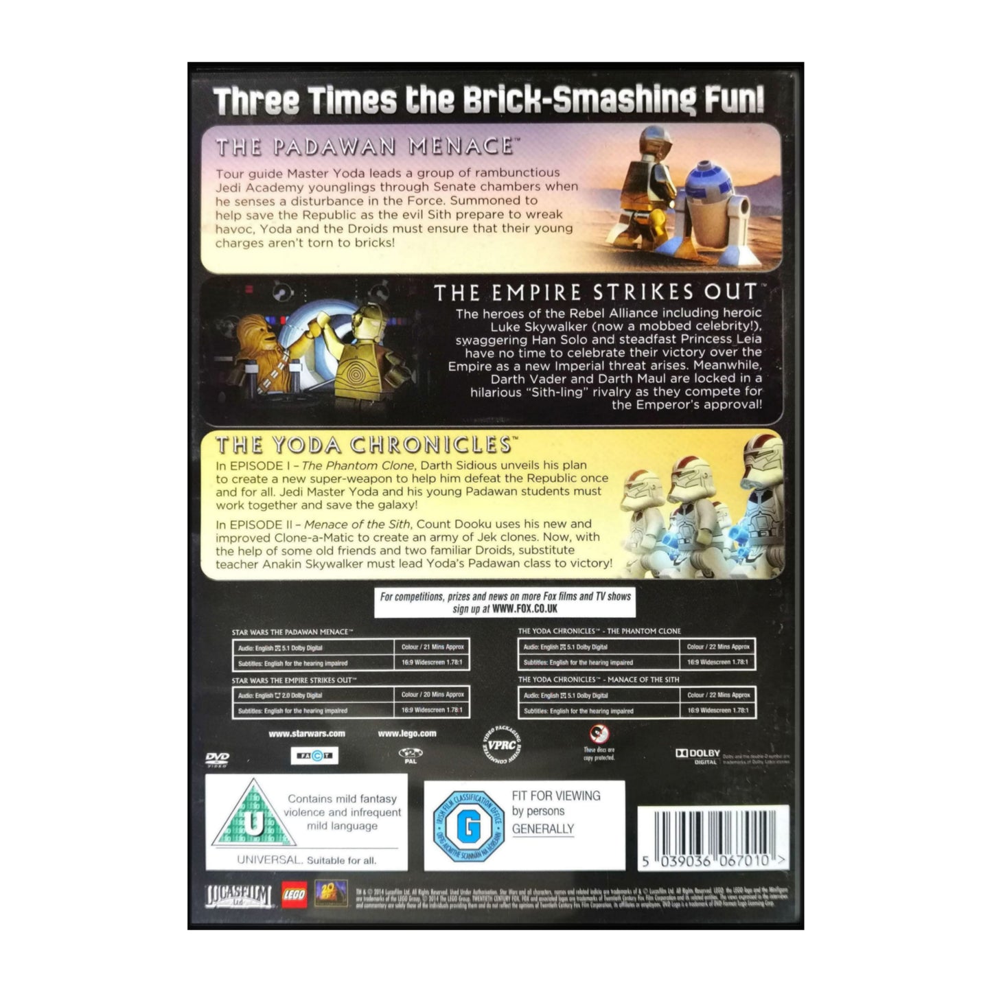 Lego Star Wars: Three Times The Brick-Smashing Fun