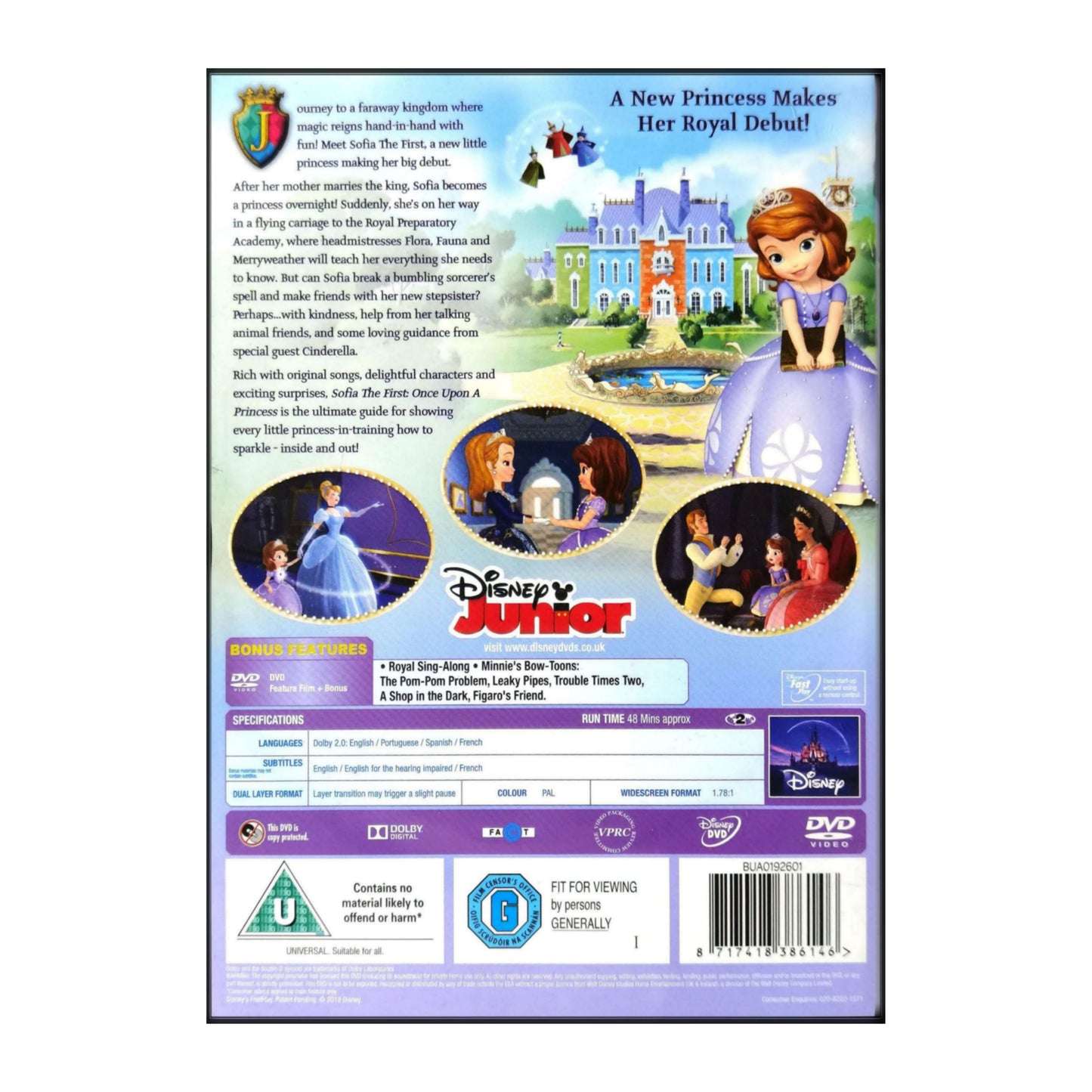 Sofia The First: Once Upon A Princess