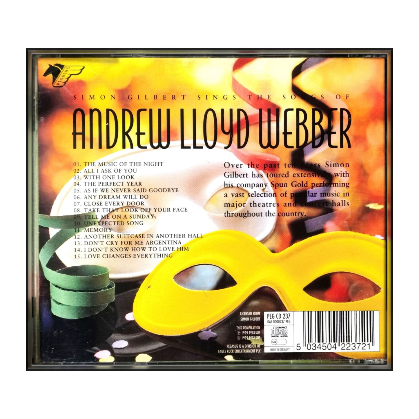 Simon Gilbert: The Songs Of Andrew Lloyd Webber