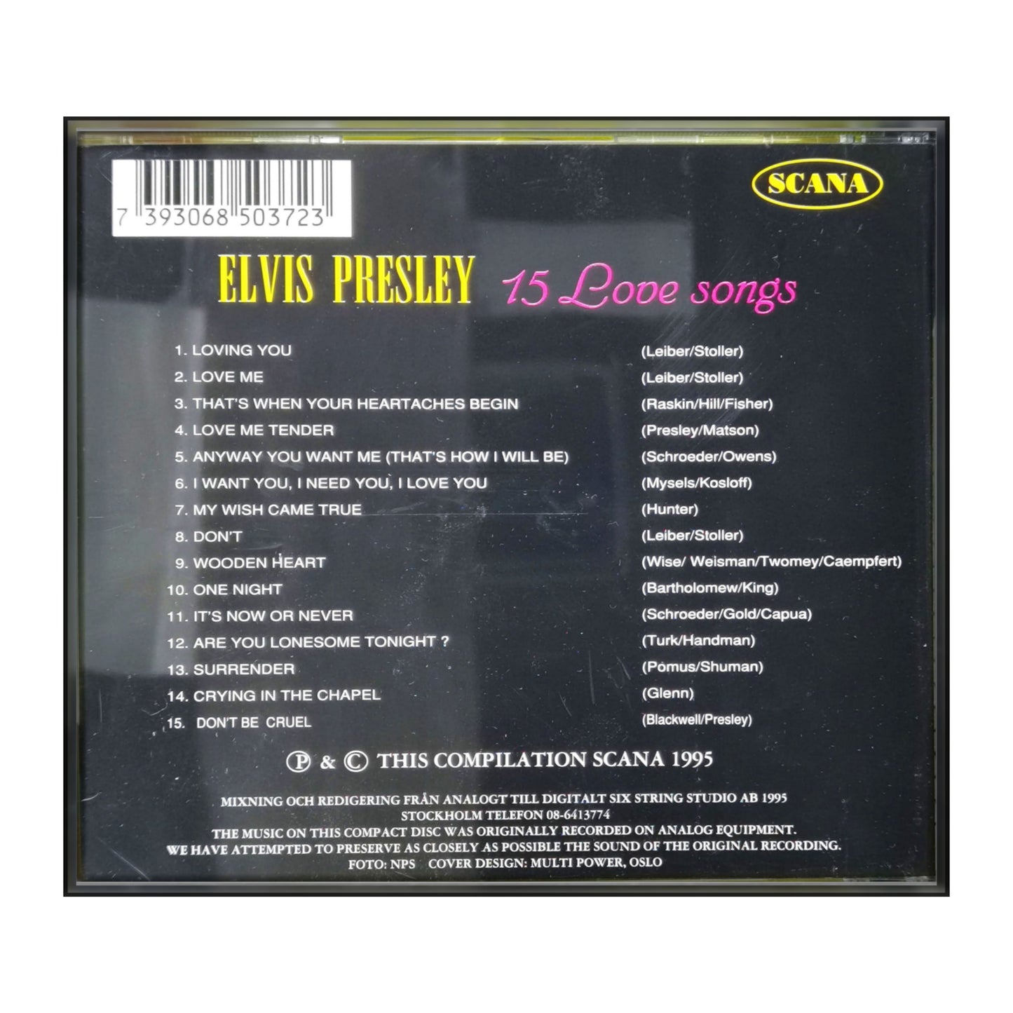 Elvis Presley: 15 Love Songs