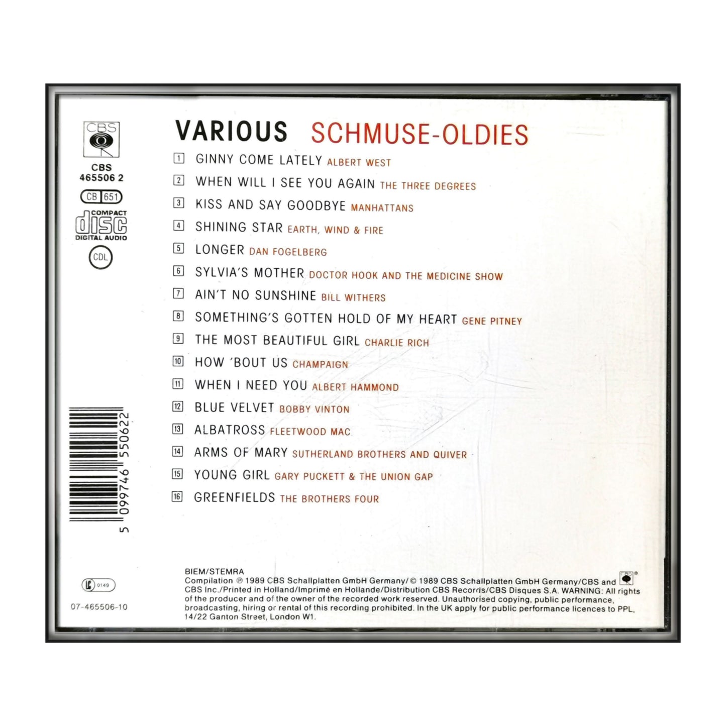 Schmuse-Oldies