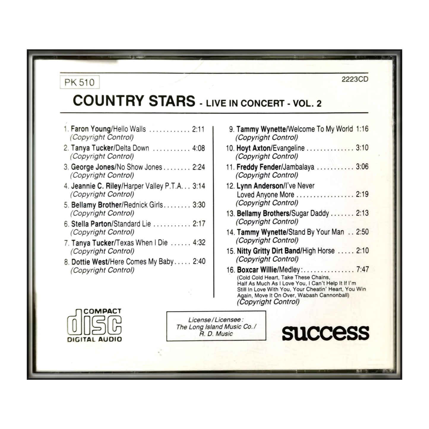 Country Stars 2 Live In Concert