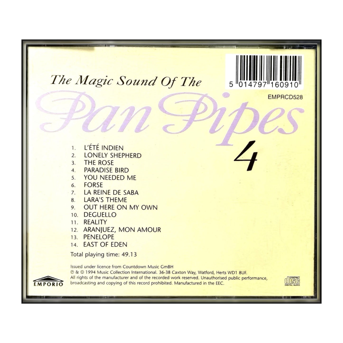 The Magic Sound Of The Pan Pipes 4