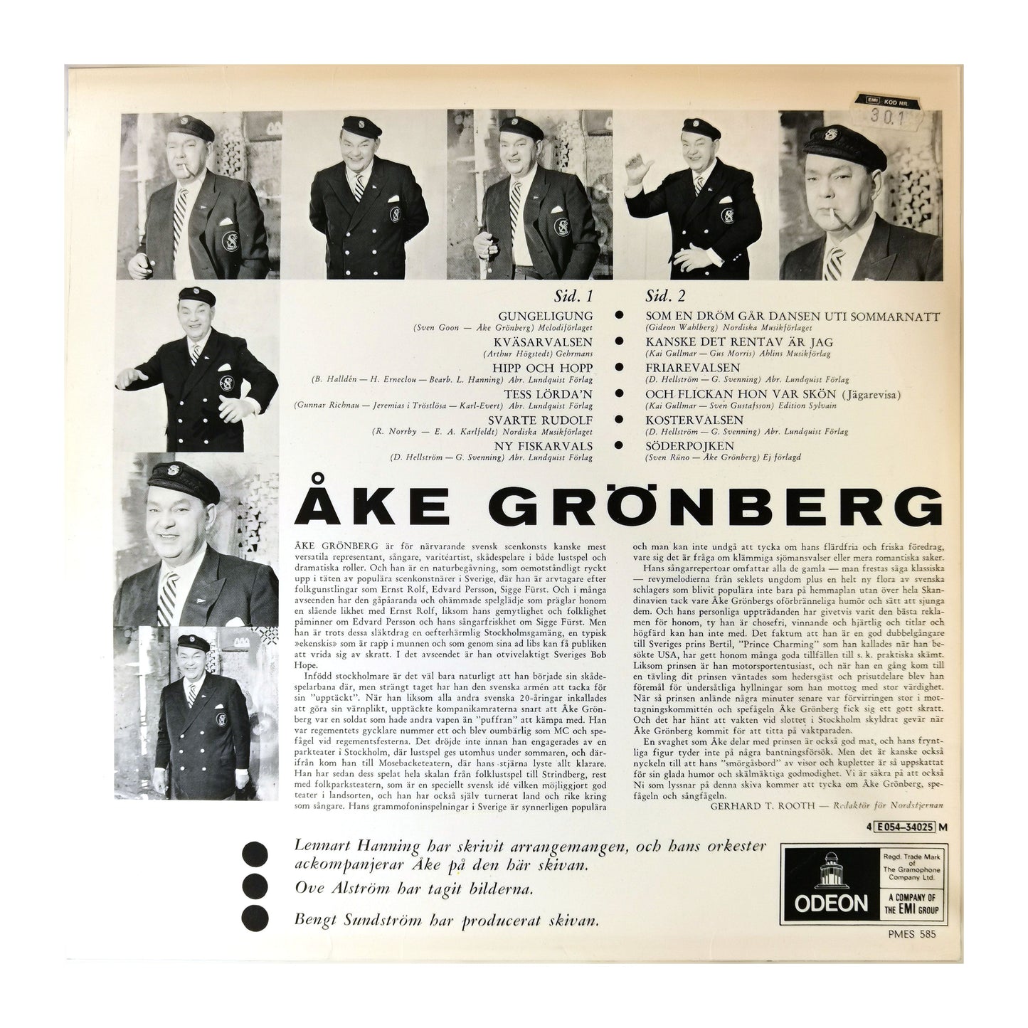 Åke Grönberg: Gungeligung Med Åke Grönberg