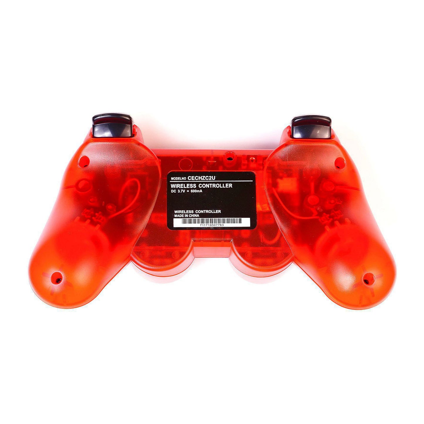 PlayStation 3: Controller Wireless (RED TRANSPARENT) PS3