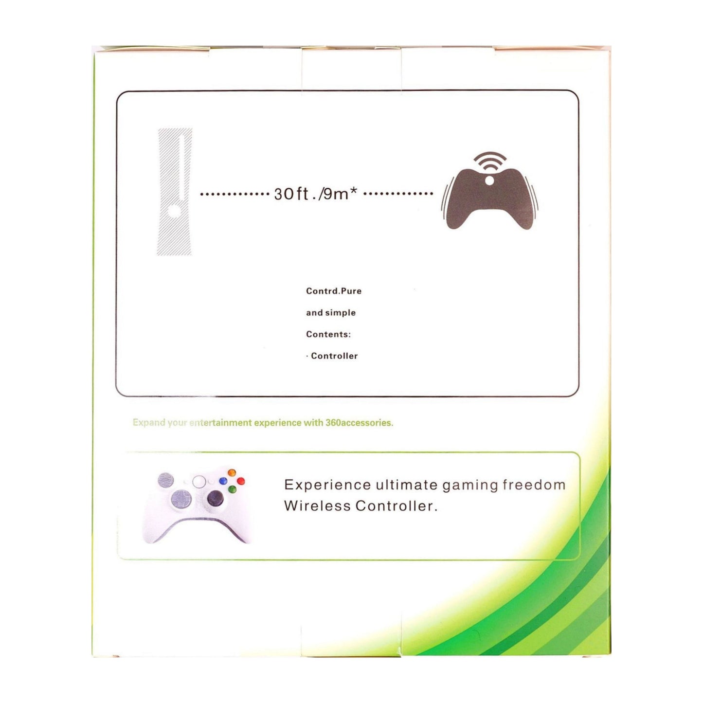 XBOX 360: Controller Wireless (Blue)