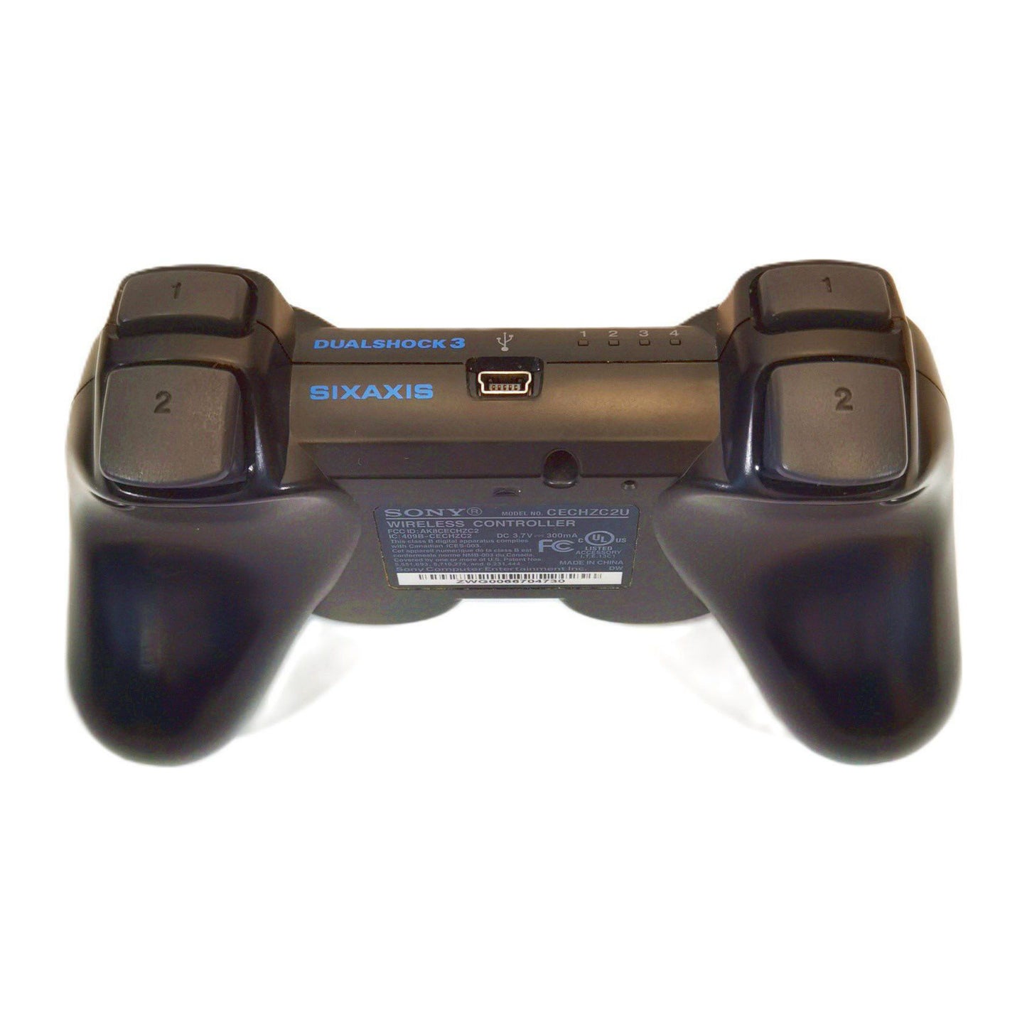 PlayStation 3: Controller Wireless CECHZC2U (Black) PS3 Sony