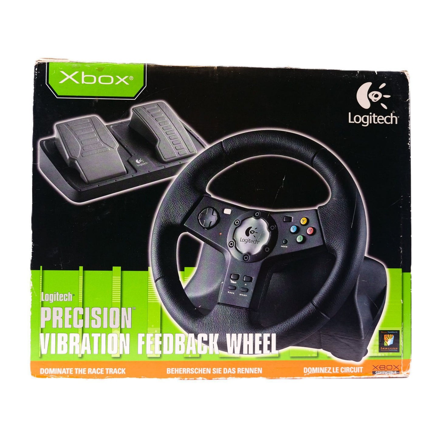 XBOX: Controller Vibration Feedback Wheel Logitech