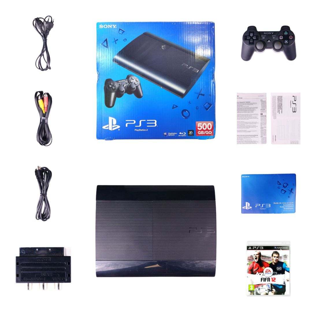 PlayStation 3: Console CECH-4004C (500GB) PS3 Sony