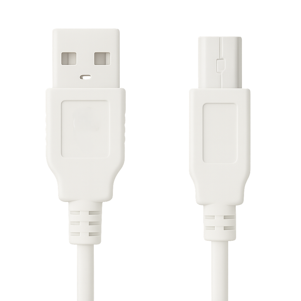 USB-A (M) To USB-B (M) (1.8M) (Grey)