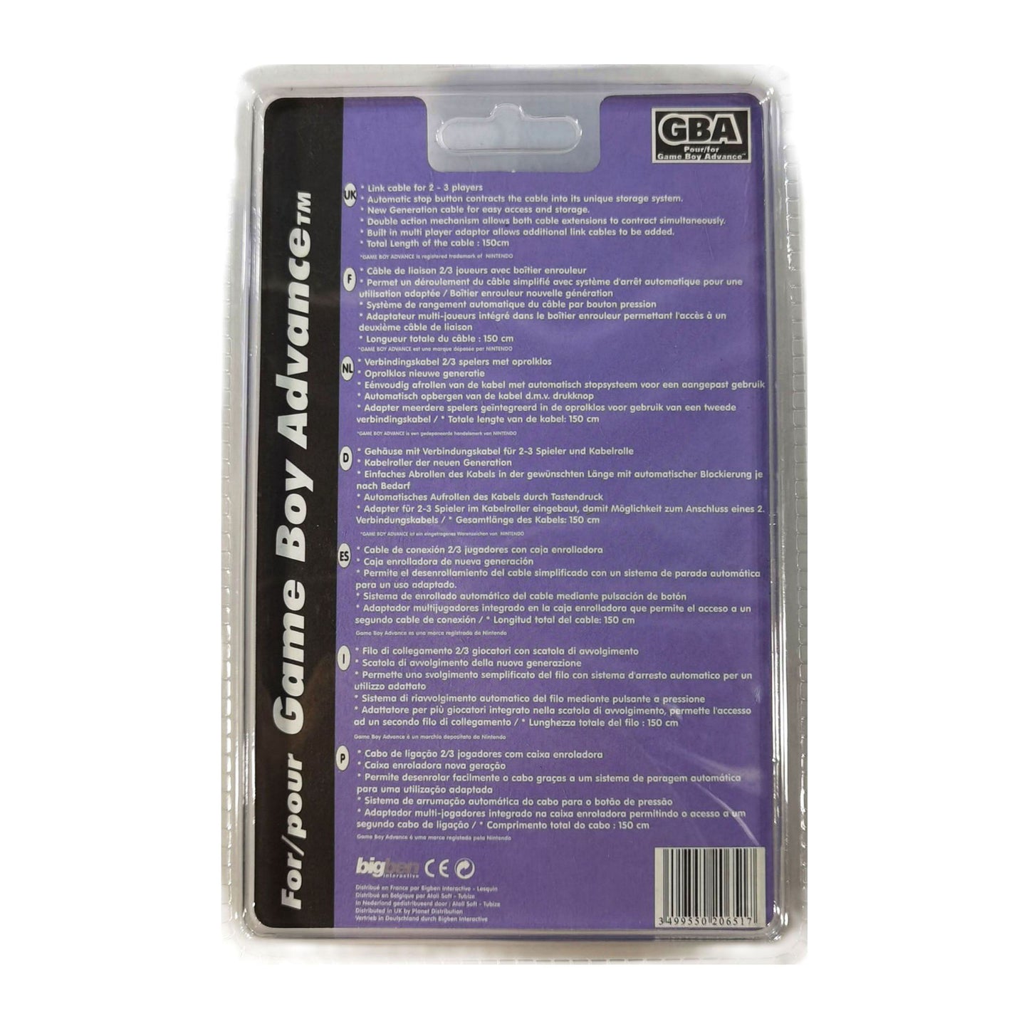 Nintendo GBA: Roller Link Bigben
