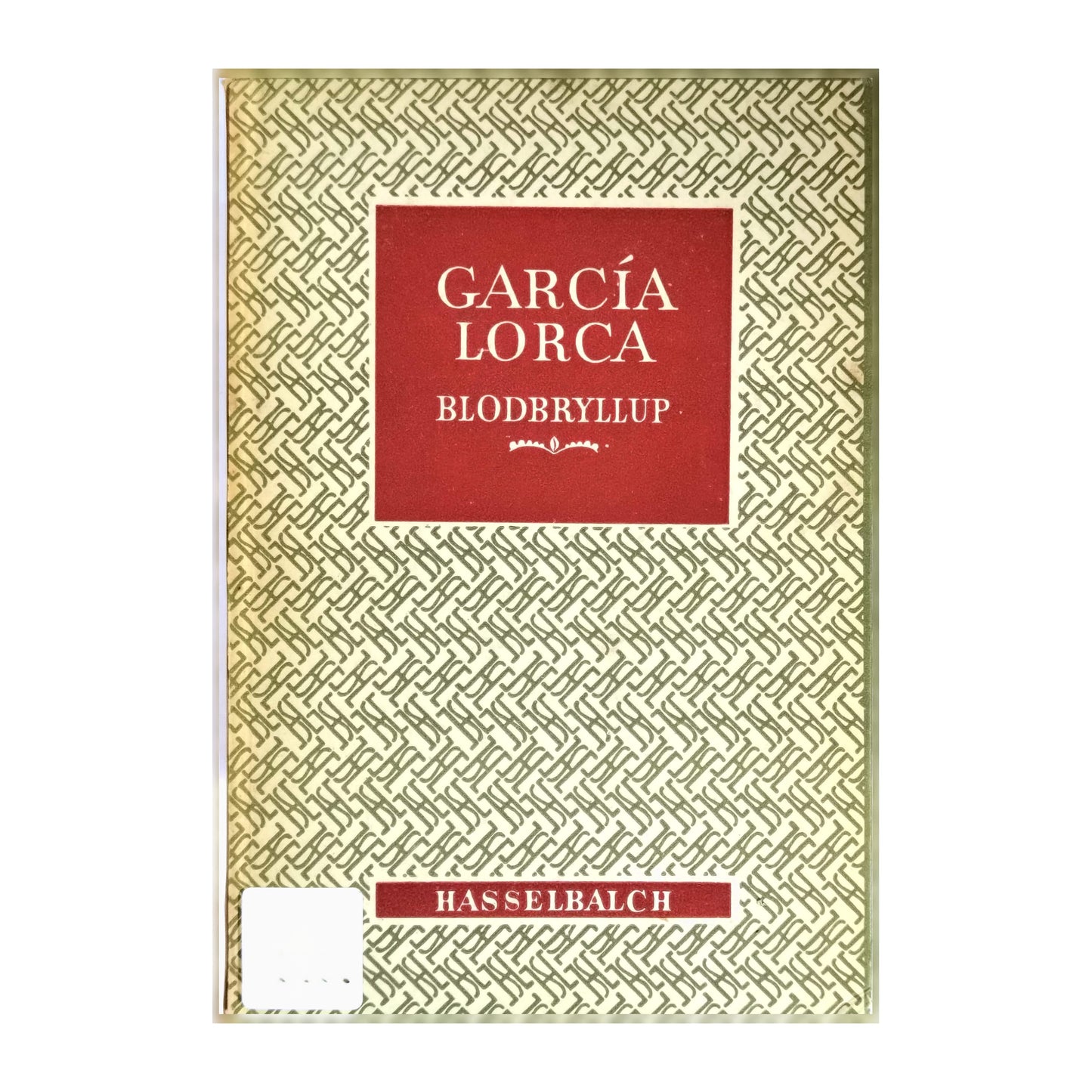 Federico Garcia Lorca: Blodbryllup
