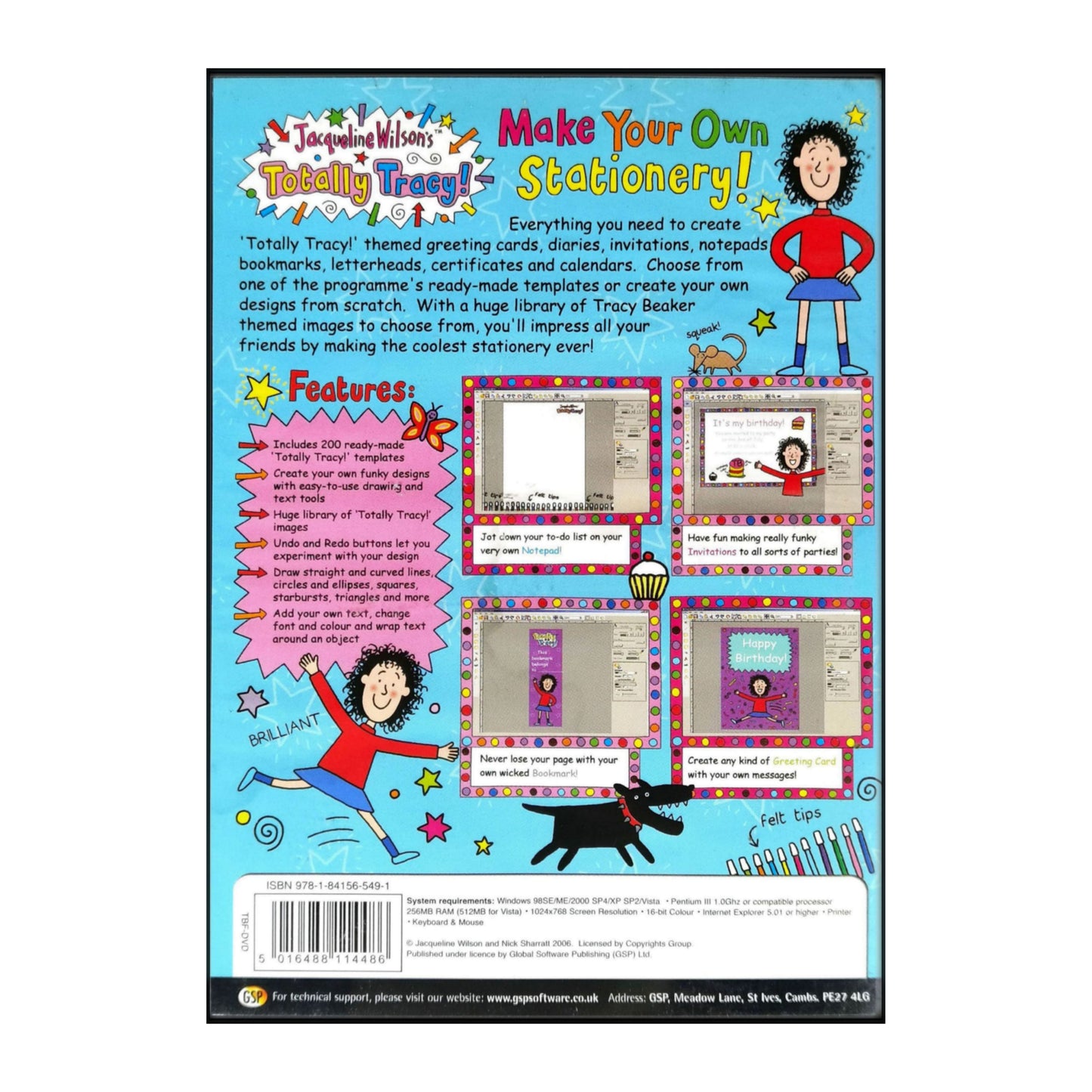 Tracy Beaker: Make Your Own Stationery