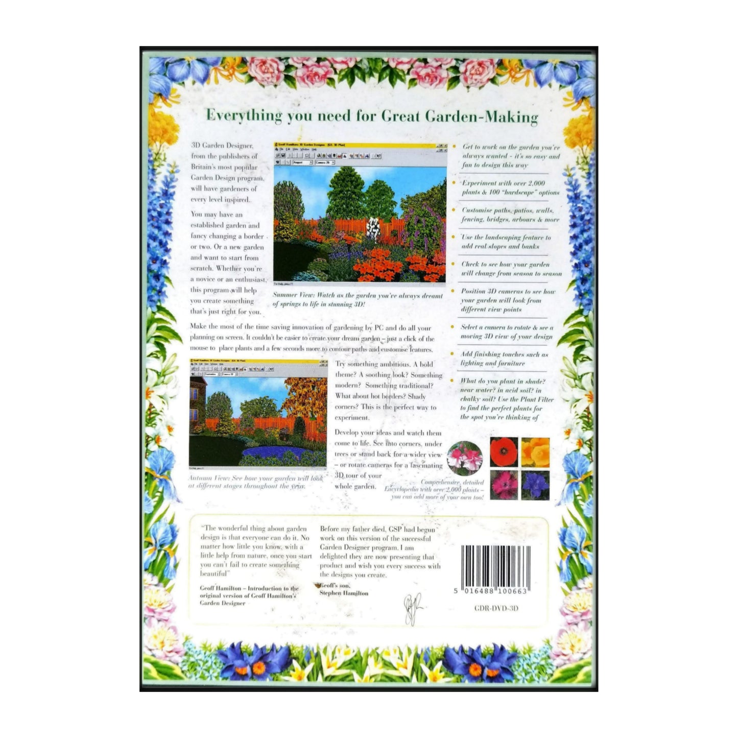 3D Garden Designer